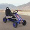 Costway Kids Pedal Go Kart 4 Wheel Ride On Toys w/ Adjustable Seat & Handbrake